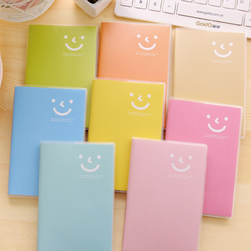A6 PVC Cover Notepad Daily Notes Office