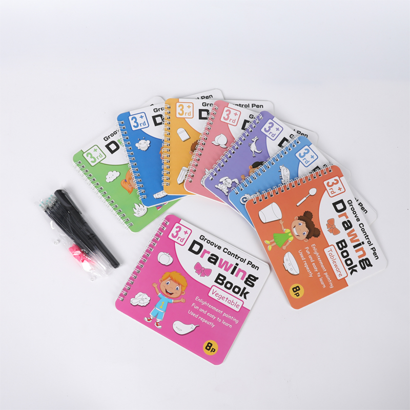 Children's Drawing Quiet Book Pen Control Training